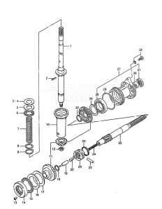 Outboard DT 85 drawing Transmission