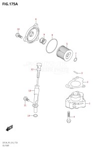 00994F-610001 (2016) 9.9hp P01-Gen. Export 1 (DF9.9A  DF9.9AR) DF9.9A drawing OIL PUMP