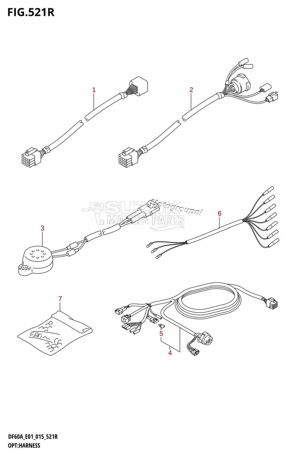 OPT:HARNESS (DF60AVT:E01)