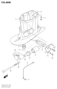 DF200AZ From 20003Z-510001 (E03)  2015 drawing DRIVE SHAFT HOUSING (DF200AZ:E03)