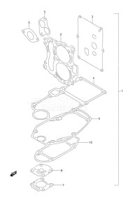 DF 9.9 drawing Gasket Set