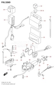 DF250A From 25003P-610001 (E01 E40)  2016 drawing PTT SWITCH /​ ENGINE CONTROL UNIT (DF250A:E40)