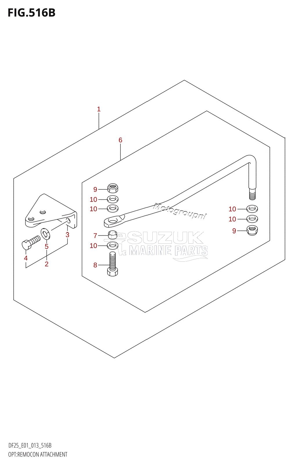 OPT:REMOCON ATTACHMENT (DF25Q:E01)