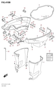 DF150Z From 15002Z-710001 (E03)  2017 drawing SIDE COVER (DF150Z:E03)