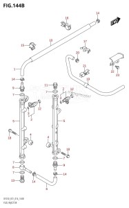 DF225Z From 22503Z-610001 (E01 E40)  2016 drawing FUEL INJECTOR (DF200T:E40)