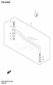 DF25A From 02504F-510001 (P03)  2015 drawing DRAG LINK (DF25AR:P03)