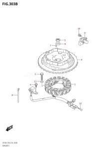 DF20A From 02002F-410001 (P03)  2014 drawing MAGNETO (DF15A:P03:M-STARTER)