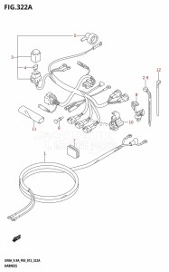 DF8A From 00801F-610001 (P01)  2016 drawing HARNESS (DF8A:P03)