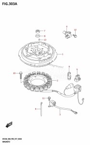 DF30A From 03003F-710001 (P40)  2017 drawing MAGNETO (DF25A:P03:M-STARTER)