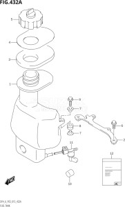 00402F-510001 (2005) 4hp P03-U.S.A (DF4) DF4 drawing FUEL TANK (DF4:P03)