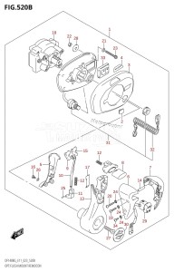 DF140BZG From 14004Z-140001 (E11 E40)  2021 drawing OPT:FLUSH MOUNT REMOCON (022,023)