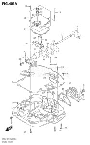 25003Z-240001 (2022) 250hp E11 E40-Gen. Export 1-and 2 (DF250Z) DF250Z drawing ENGINE HOLDER (DF250T,DF250Z,DF225T,DF225Z,DF200T,DF200Z)