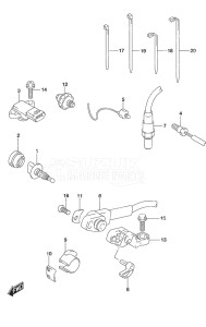 Outboard DF 140A drawing Sensor