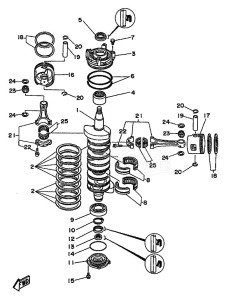 L200BETO drawing CRANKSHAFT--PISTON