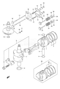 DF 6 drawing Crankshaft