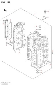 DF140A From 14003F-310001 (E01 E40)  2013 drawing CYLINDER BLOCK