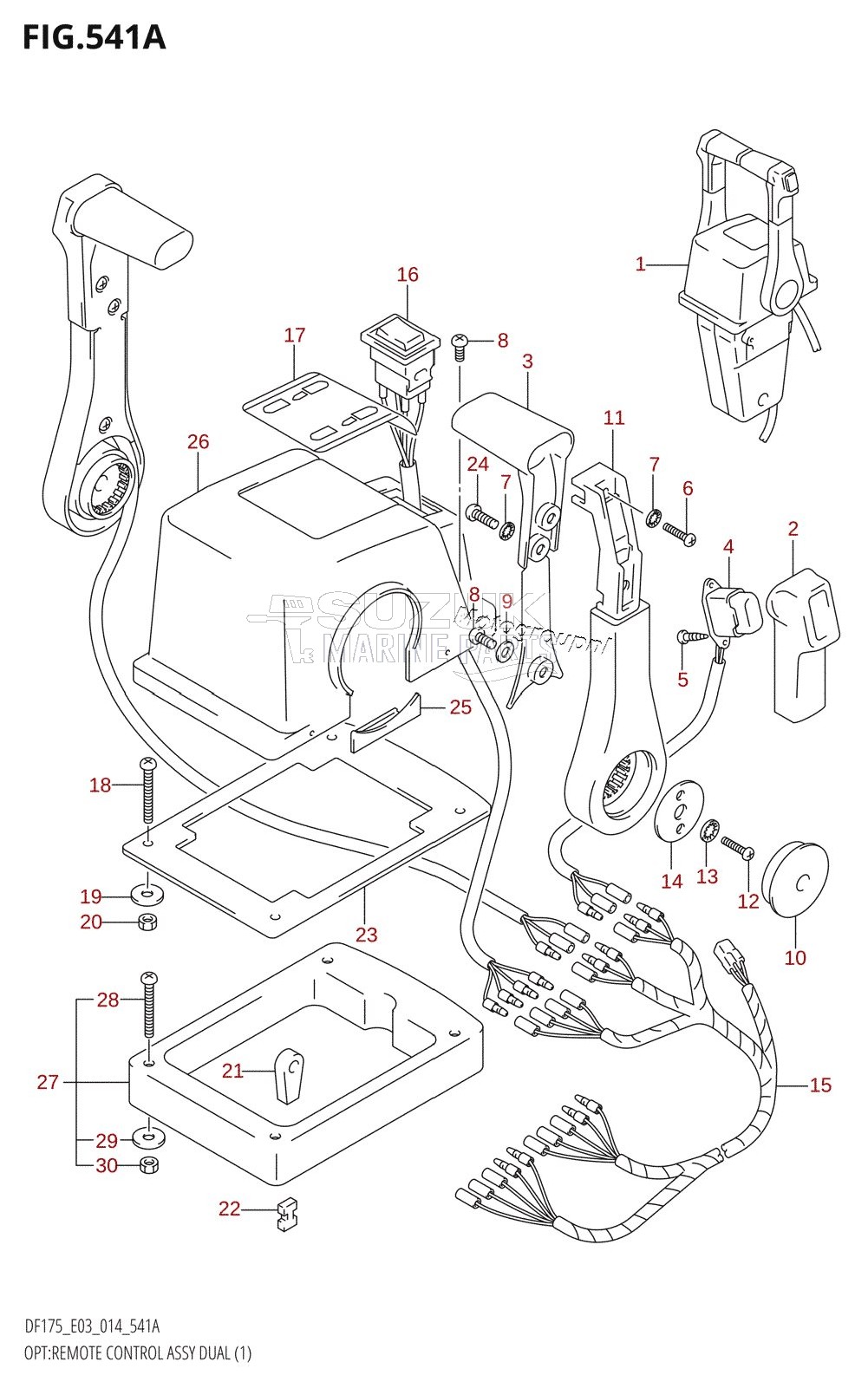 OPT:REMOTE CONTROL ASSY DUAL (1)