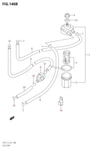 DT15 From 01501K-251001 (E36)  2002 drawing FUEL PUMP (DT9.9K,DT15K)