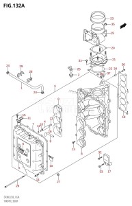 DF300Z From 30001Z-980001 (E03)  2009 drawing THROTTLE BODY.