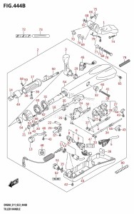 DF60A From 06002F-040001 (E01 E40 E03)  2020 drawing TILLER HANDLE (DF40ATH,DF50ATH)