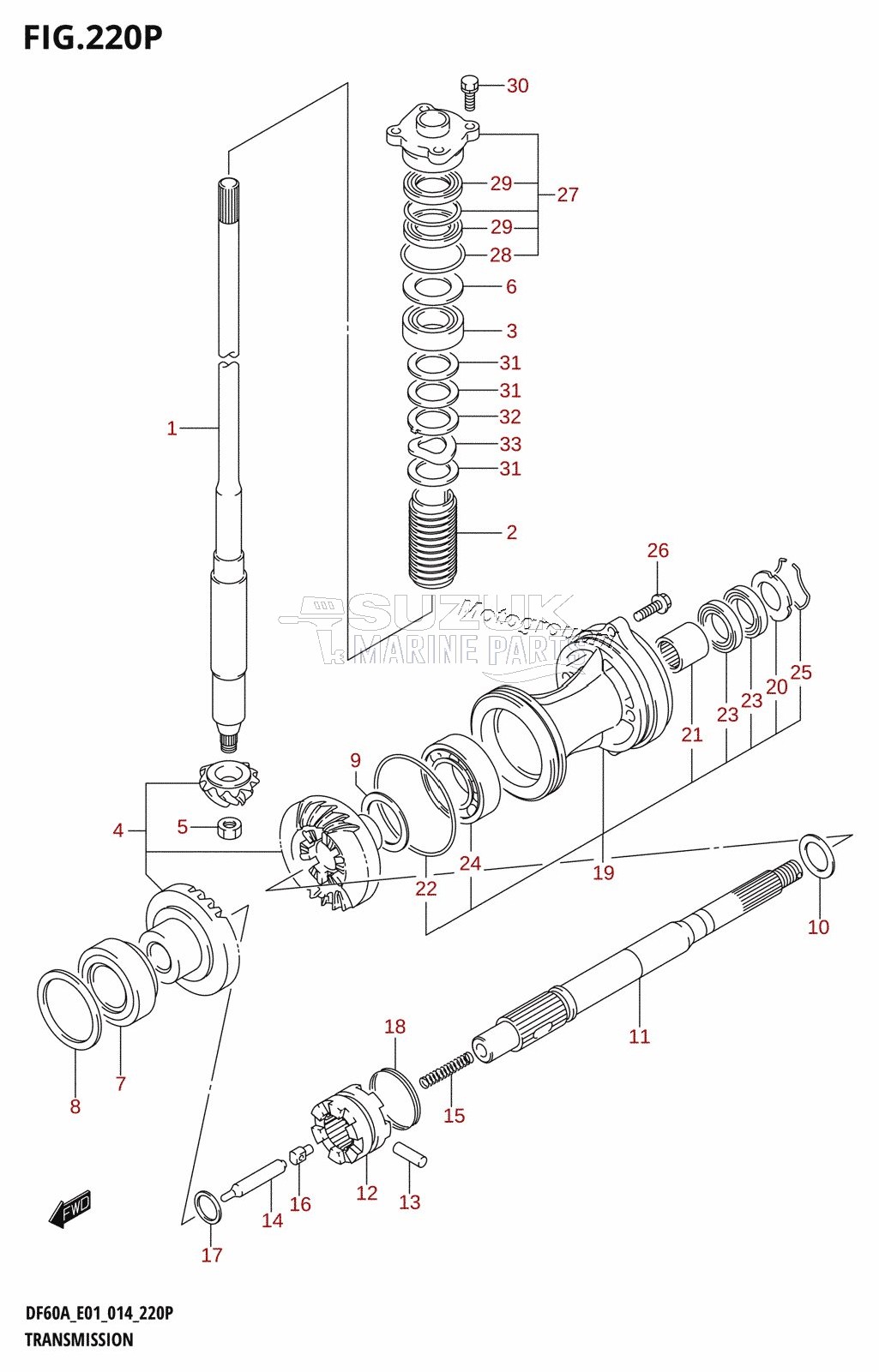 TRANSMISSION (DF50AVTH:E01)