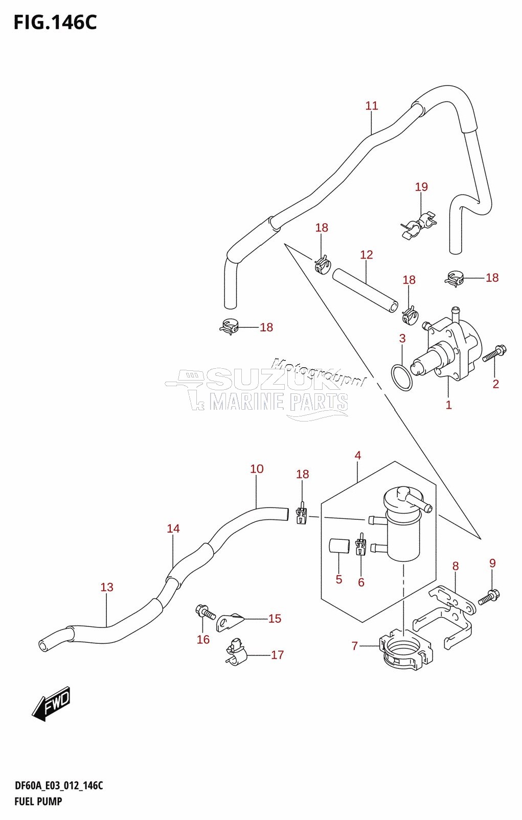 FUEL PUMP (DF60A:E03)