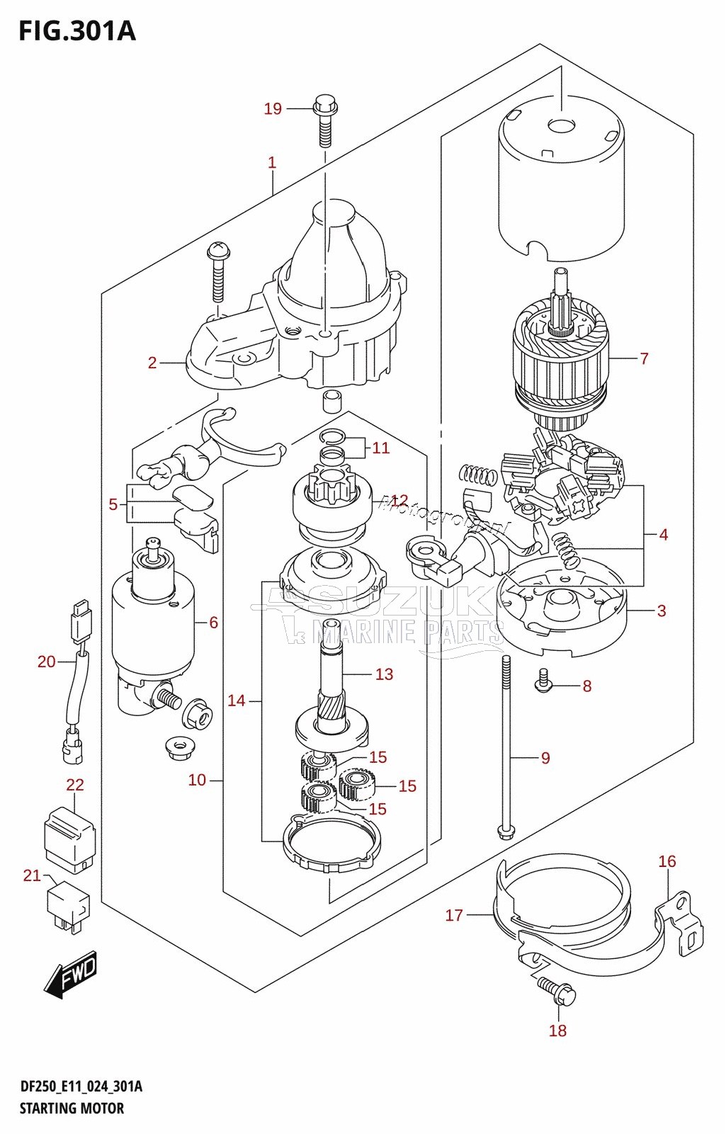 STARTING MOTOR