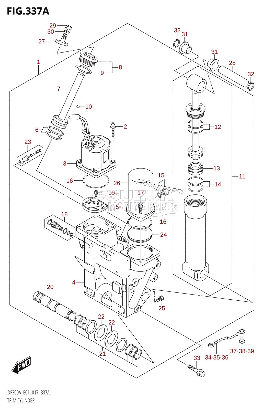 TRIM CYLINDER