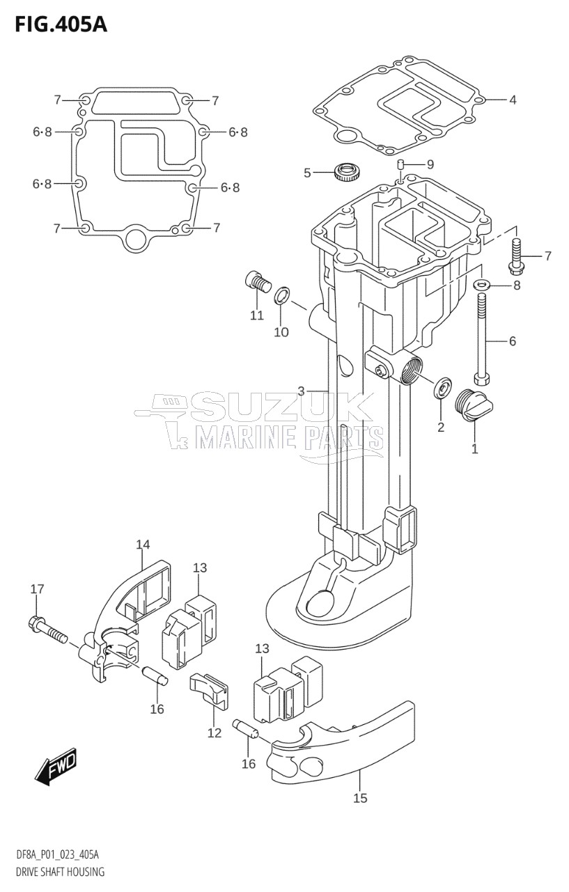 DRIVE SHAFT HOUSING