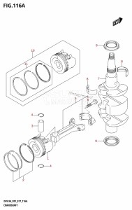 DF9.9A From 00994F-710001 (P01)  2017 drawing CRANKSHAFT