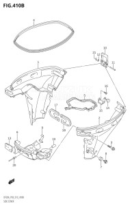 01504F-310001 (2013) 15hp P03-U.S.A (DF15A  DF15AR) DF15A drawing SIDE COVER (DF9.9BR:P03)