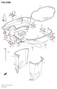 DF175Z From 17502Z-210001 (E03)  2012 drawing SIDE COVER (DF150Z:E03)