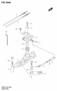 DF200 From 20002F-040001 (E01 E40)  2020 drawing THROTTLE ROD