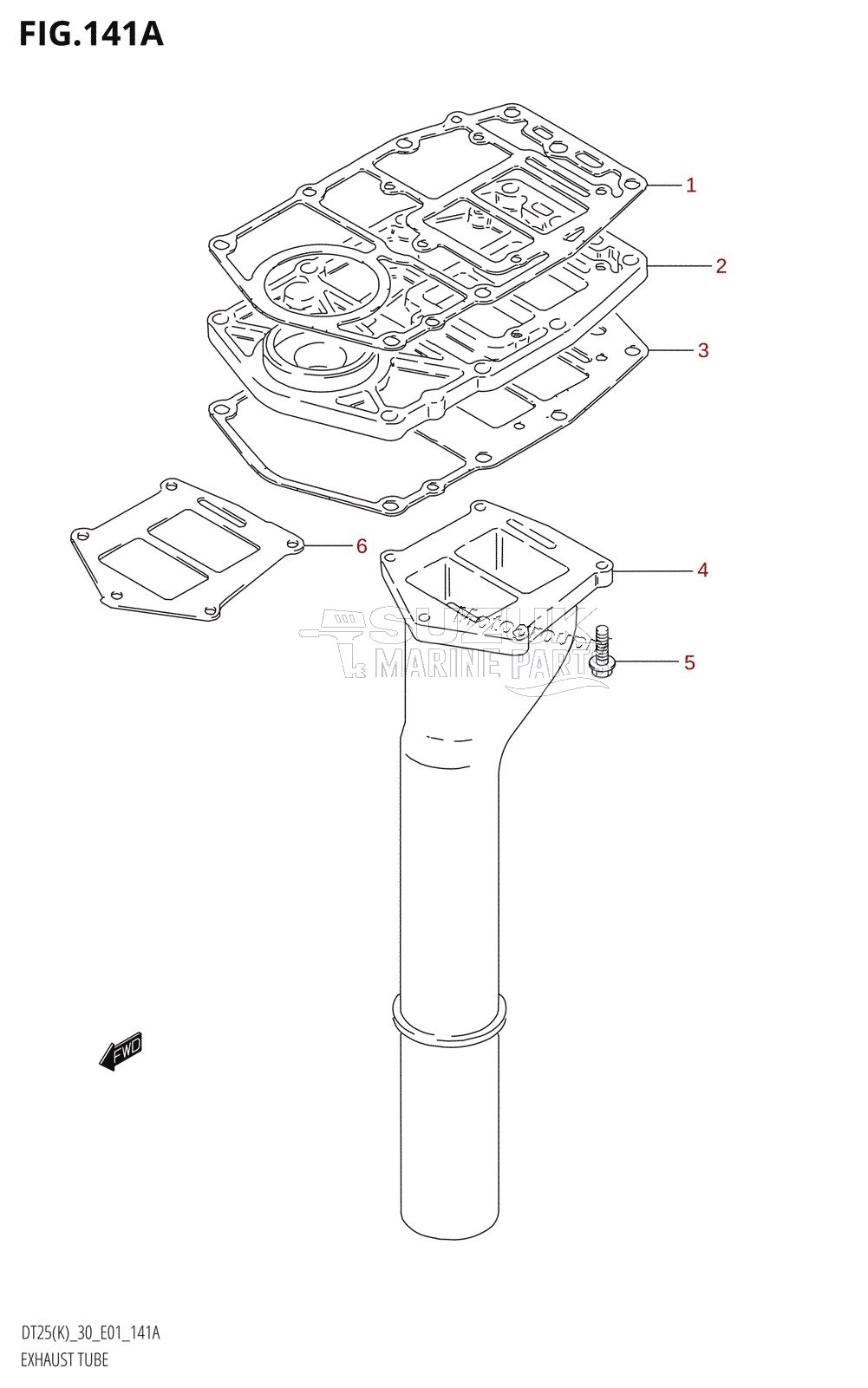 EXHAUST TUBE