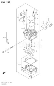 00994F-310001 (2013) 9.9hp P01-Gen. Export 1 (DF9.9A  DF9.9AR) DF9.9A drawing CARBURETOR (DF8AR:P01)