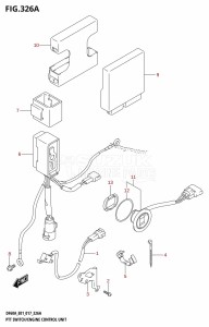 DF50A From 05003F-710001 (E01)  2017 drawing PTT SWITCH /​ ENGINE CONTROL UNIT (DF40A:E01)