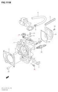 DF6 From 00602F-210001 (P01)  2012 drawing CYLINDER HEAD (DF5:P01)