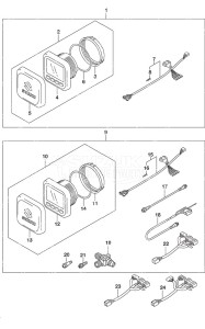 DF 175AP drawing Multi Function Gauge (1)