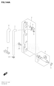 07003F-140001 (2021) 70hp E11 E40-Gen. Export 1-and 2 (DF70AT  DF70AT   DF70ATH  DF70ATH   DF70ATH) DF70A drawing FUEL INJECTOR (E01,E03,E11)