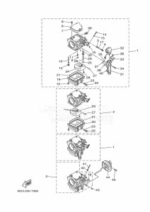 F100BETX drawing CARBURETOR-1