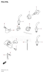 DF250 From 25003F-710001 (E01 E40)  2017 drawing SENSOR (DF250Z:E01)