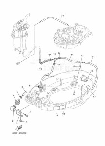 FT60DETX drawing BOTTOM-COWLING-2