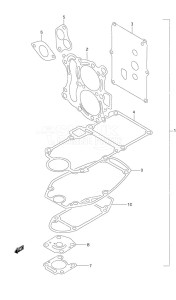 DF 9.9 drawing Gasket Set