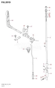 DT40 From 04005-210001 ()  2012 drawing CLUTCH (DT40WR:P90)