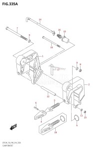 DT15A From 01504-410001 (P40)  2014 drawing CLAMP BRACKET