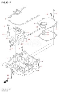 05004F-610001 (2016) 50hp E01-Gen. Export 1 (DF50AVT  DF50AVTH) DF50A drawing ENGINE HOLDER (DF50ATH:E01)