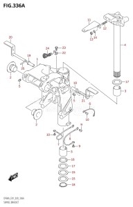 DF40A From 04003F-040001 (E01)  2020 drawing SWIVEL BRACKET (DF40A:E01,DF50A:E01)