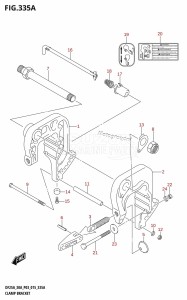 DF25A From 02504F-510001 (P03)  2015 drawing CLAMP BRACKET (DF25A:P03)