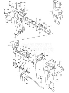  (2003) 115hp - () DF115TL drawing OPT:TOP MOUNT DUAL (2)