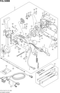 03003F-510001 (2005) 30hp P01 P40-Gen. Export 1 (DF30A  DF30AQ  DF30AR  DF30AT  DF30ATH) DF30A drawing OPT:REMOTE CONTROL (DF25ATH:P01)